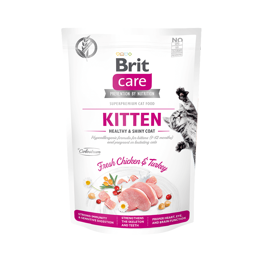 Probe Brit Care Cat Grain-Free - Kitten - Healthy Growth & Development