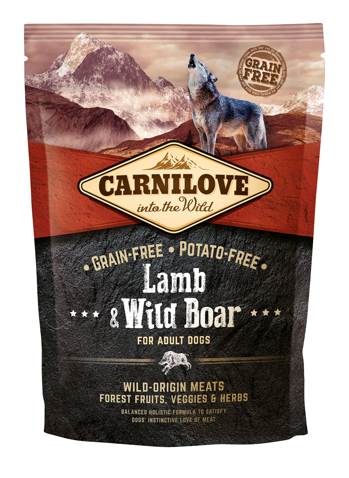 Carnilove Hund - Lamb & Wild Boar ausgewachsene Hunde