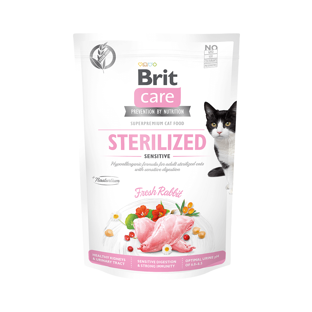 Probe Brit Care Cat Grain-Free - Sterilized - Sensitive