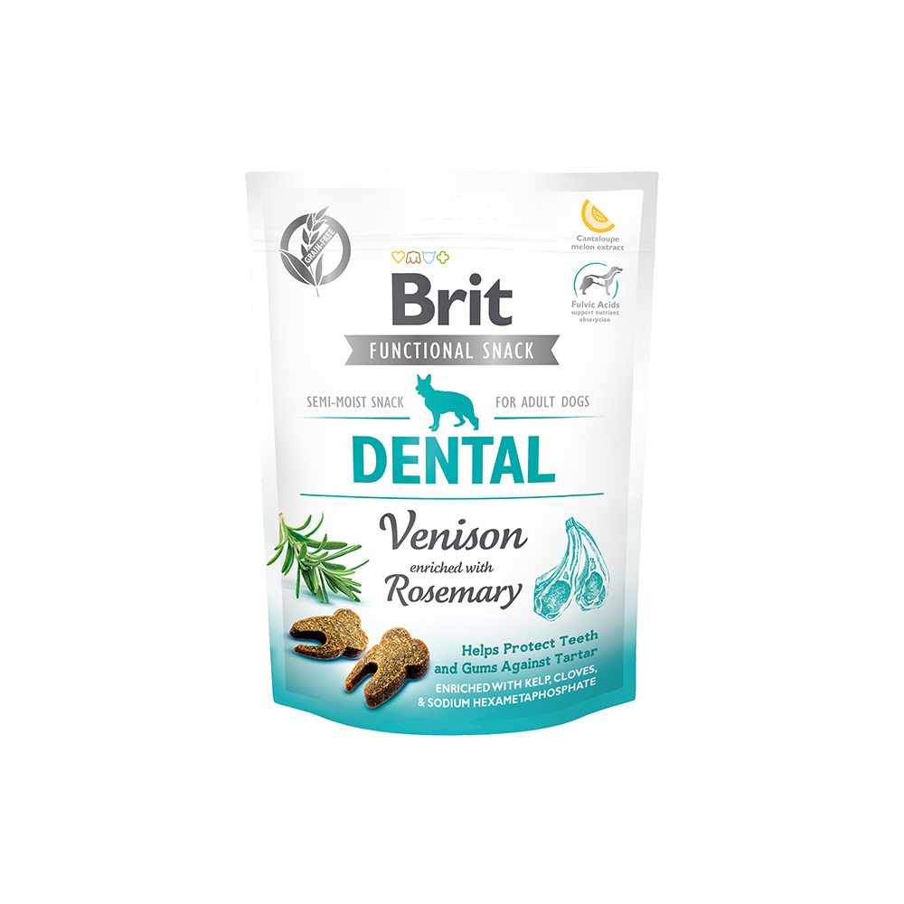 Brit - Functional Snack - Dental Venison - Hirsch + Rosmarin