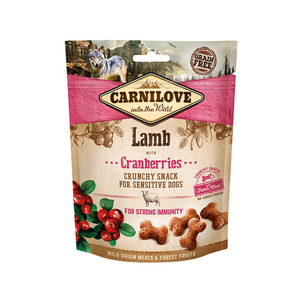 Carnilove Hund Crunchy Snack – Lamb with Cranberries