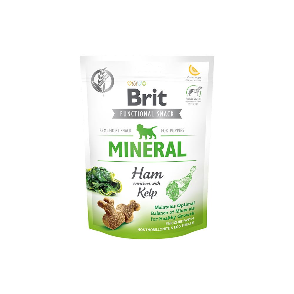 Brit - Functional Snack - Mineral Ham for Puppies - Schinken + Kelp