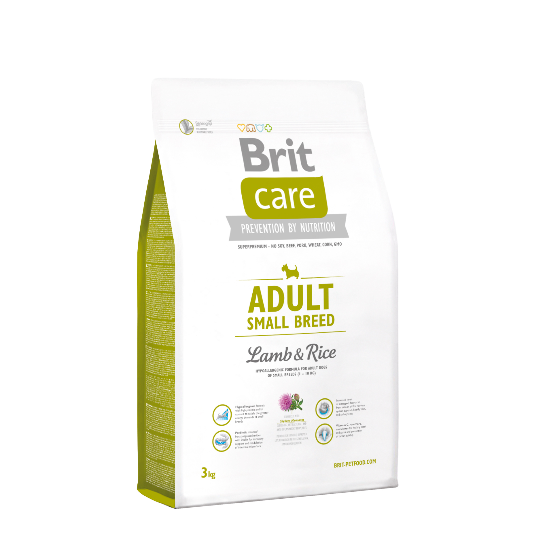 Brit Care Dog - Adult Small Breed Lamb & Rice