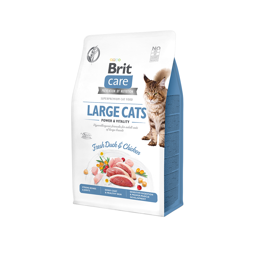 Brit Care Cat Grain-Free - Large cats - Power & Vitality