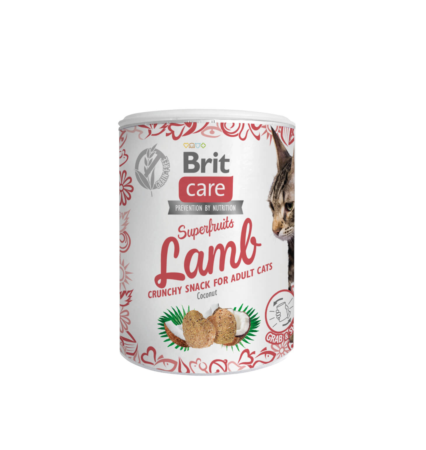Brit Care Cat Snack - Superfruits - Lamb