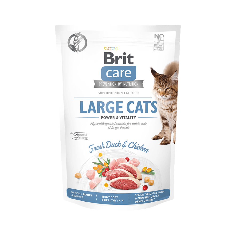 Probe Brit Care Cat Grain-Free - Large cats - Power & Vitality