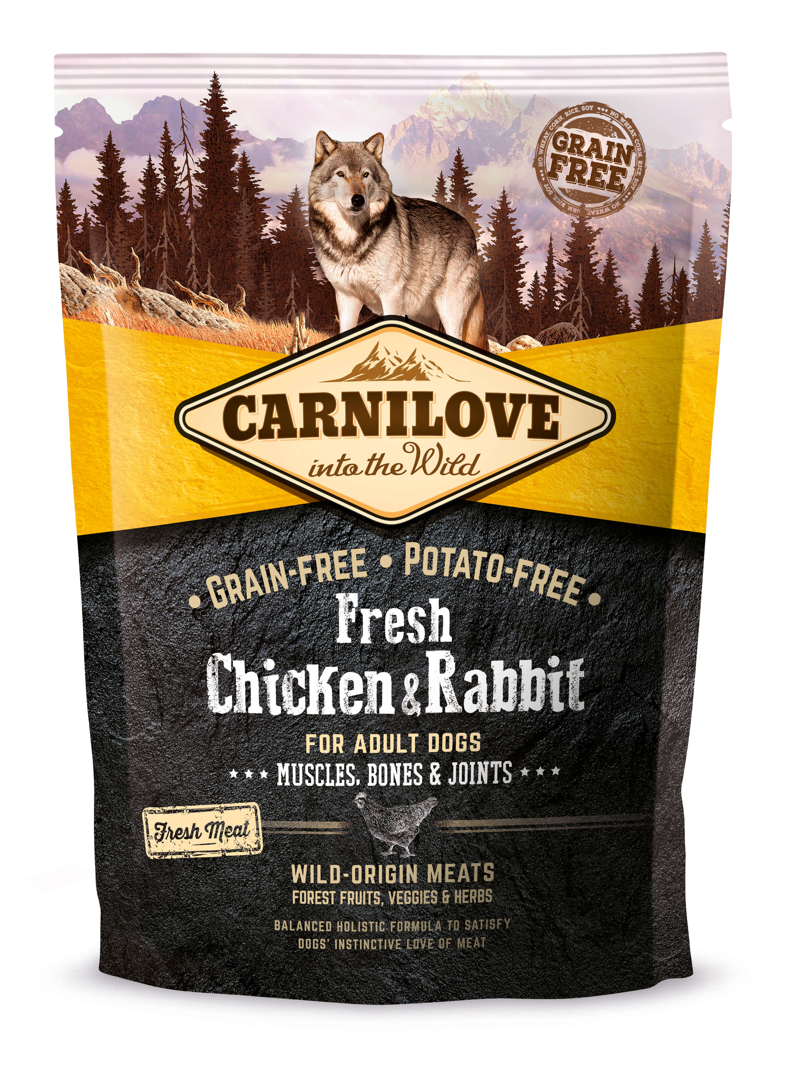 Carnilove Hund Fresh – Chicken & Rabbit