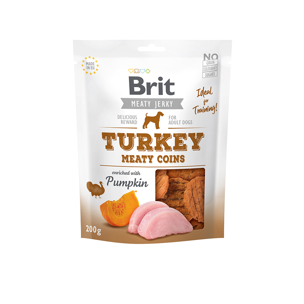 Brit Meaty Jerky - Turkey - Meaty Coins