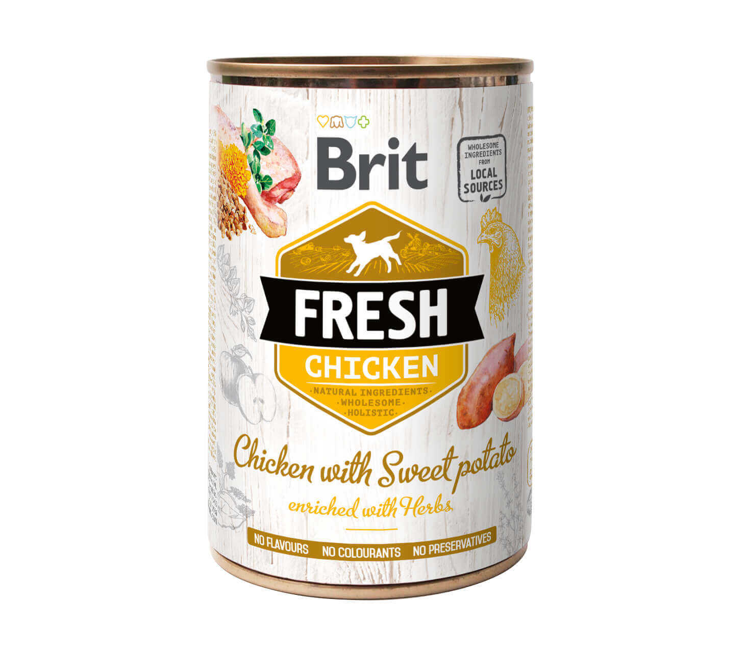 Brit Fresh – Chicken with Sweet Potato – (6er Pack)