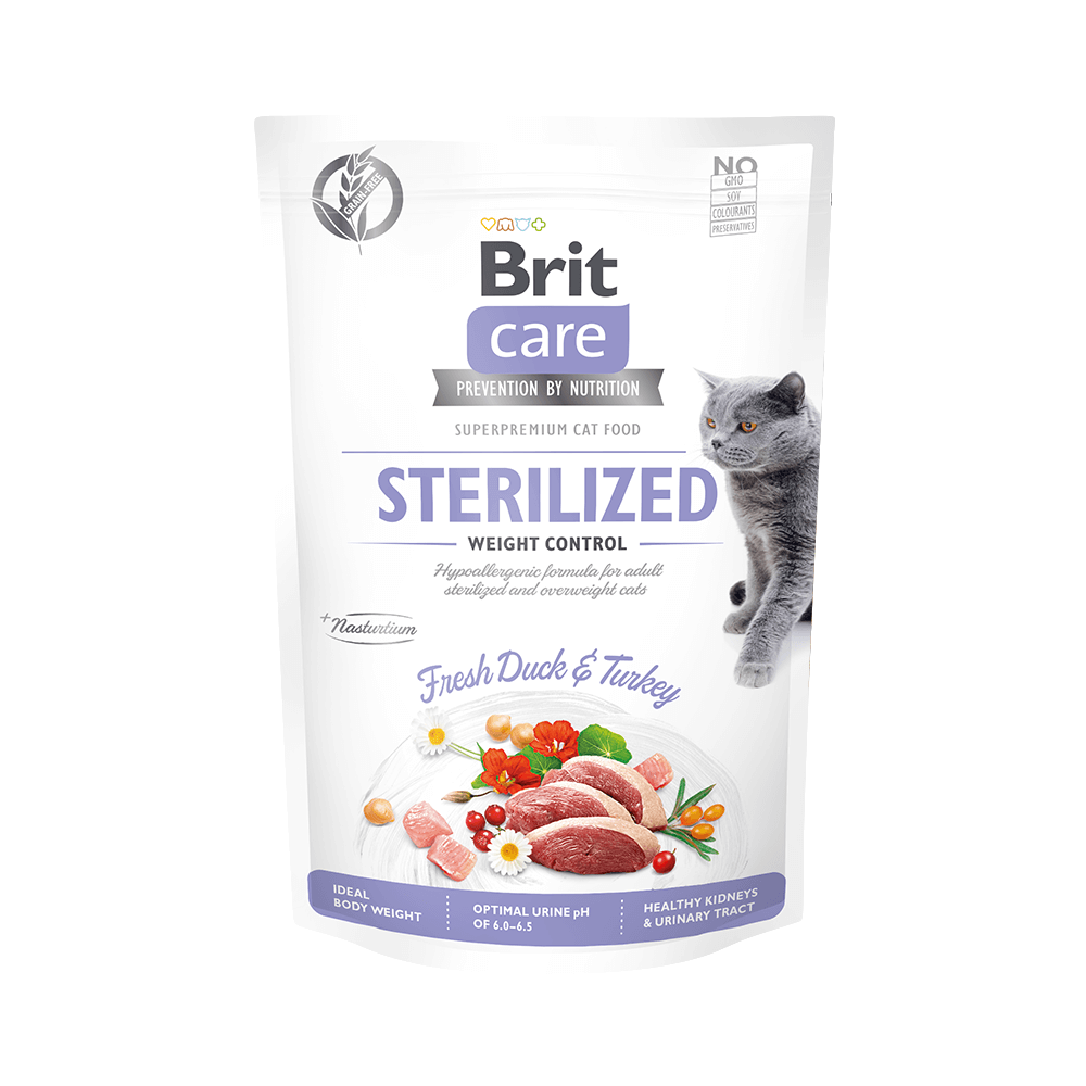 Probe Brit Care Cat Grain-Free - Sterilized - Weight Control