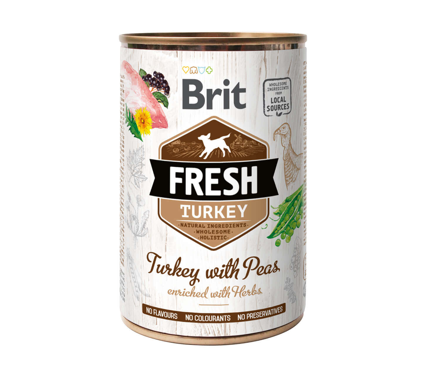 Brit Fresh – Turkey with Peas – (6er Pack)