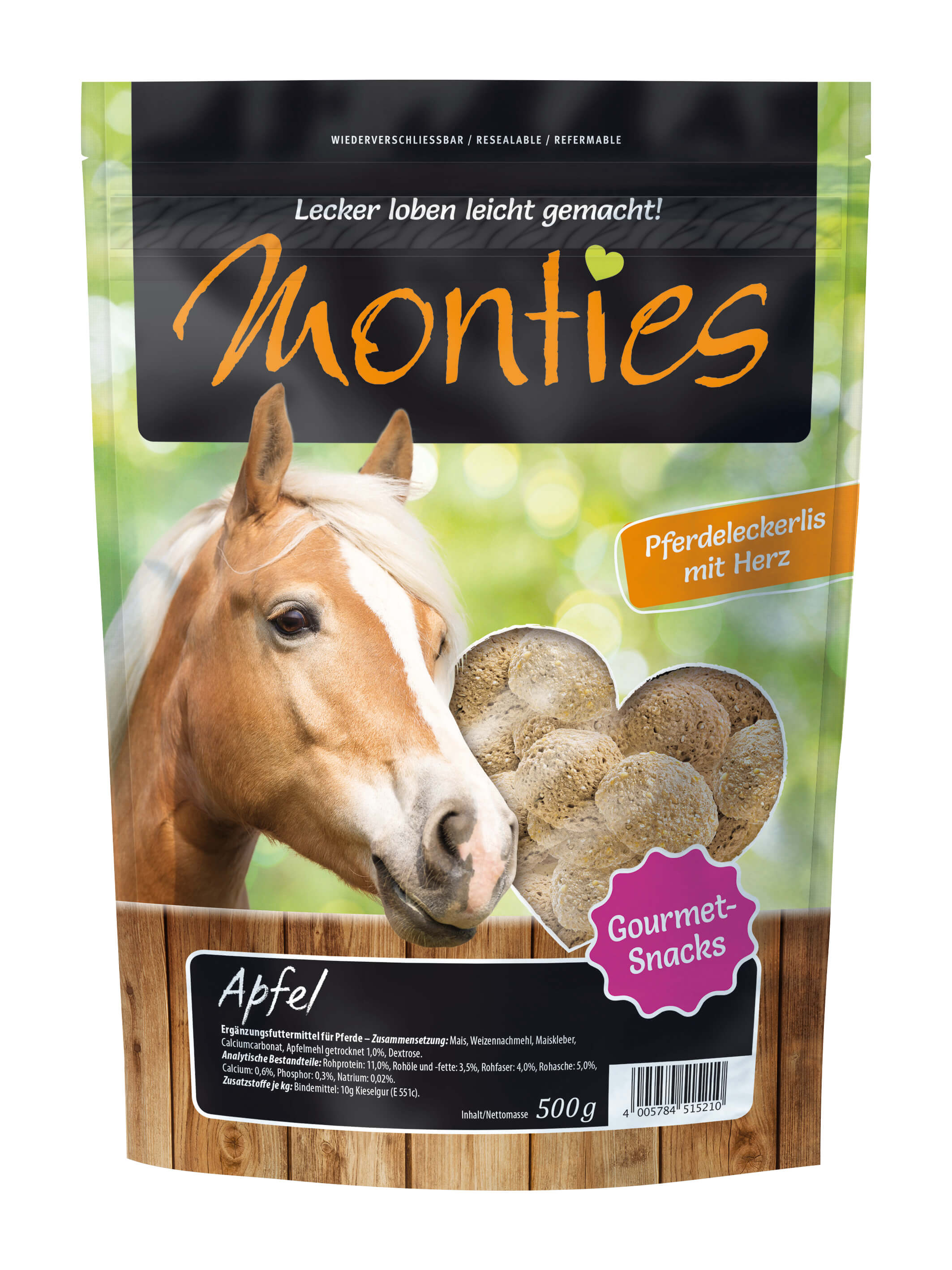 Monties - Apfel-Snacks